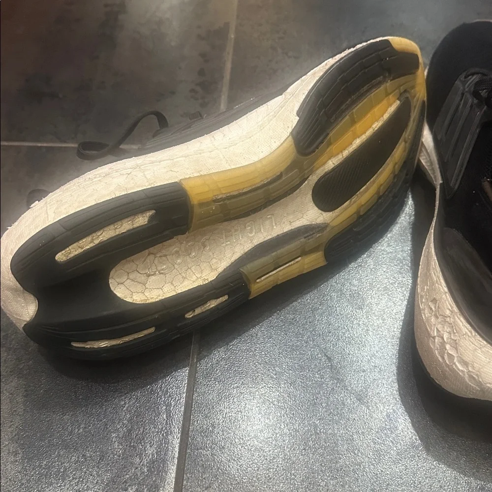 adidas Black and White Athletic Shoes - Picture 4 of 5